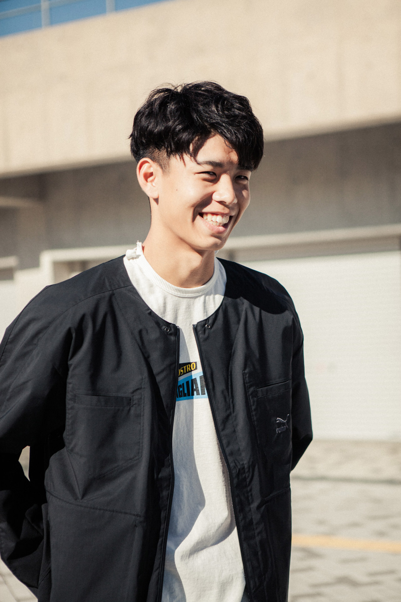 高井 幸大が着こなすPUMA FreshSnaps Droptokyo