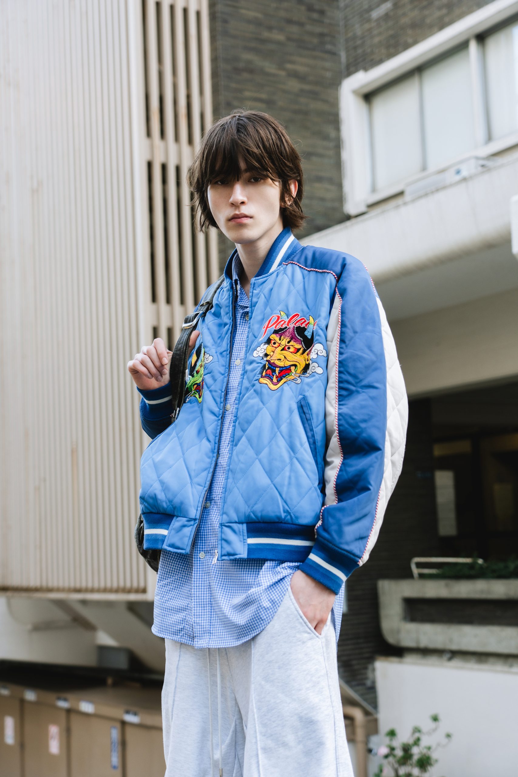 モデル、学生の MUSASHI を東京でスナップ | FreshSnaps | Droptokyo