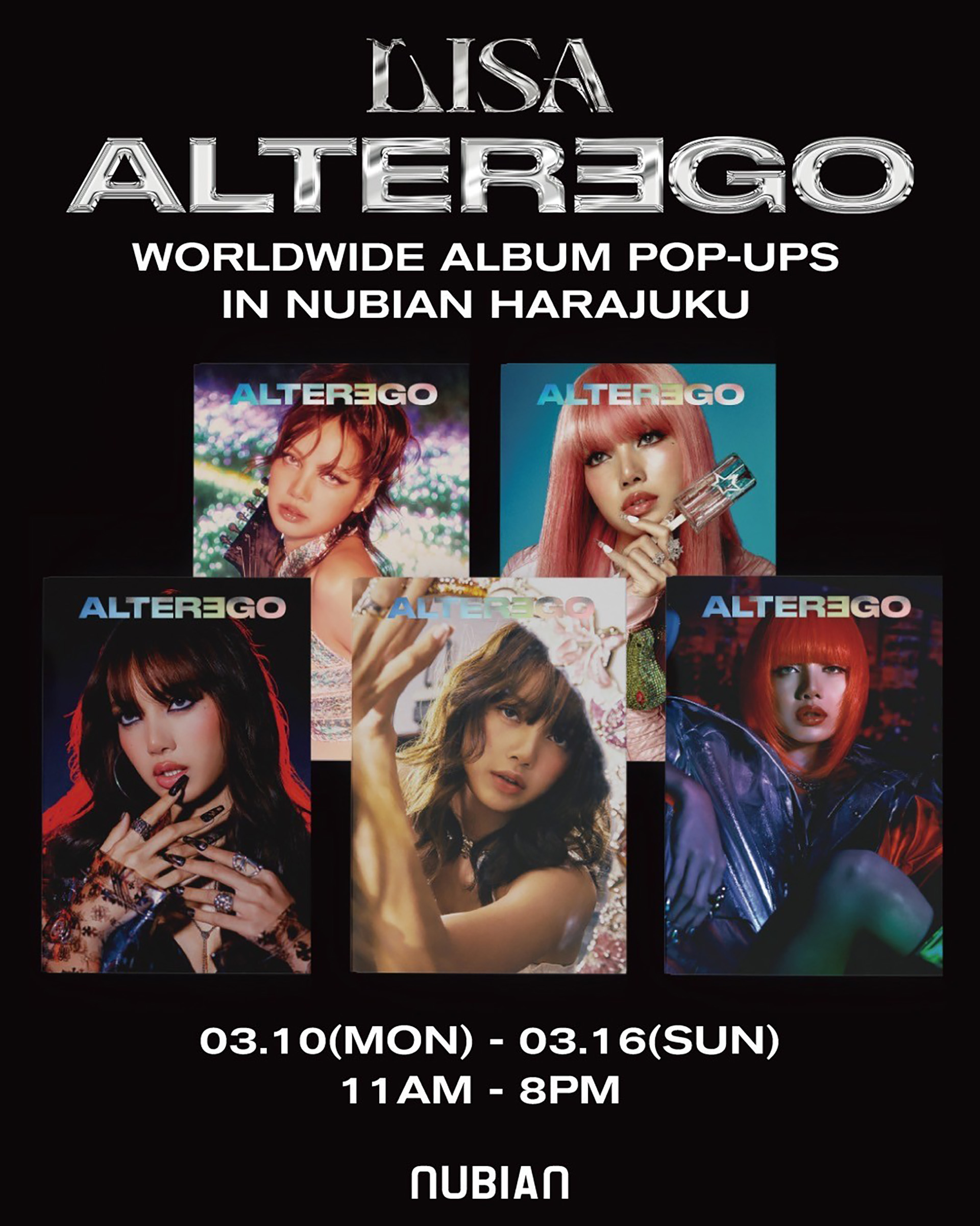 LISA Holds Pop-up Store at NUBIAN HARAJUKU | JustDropped | Droptokyo