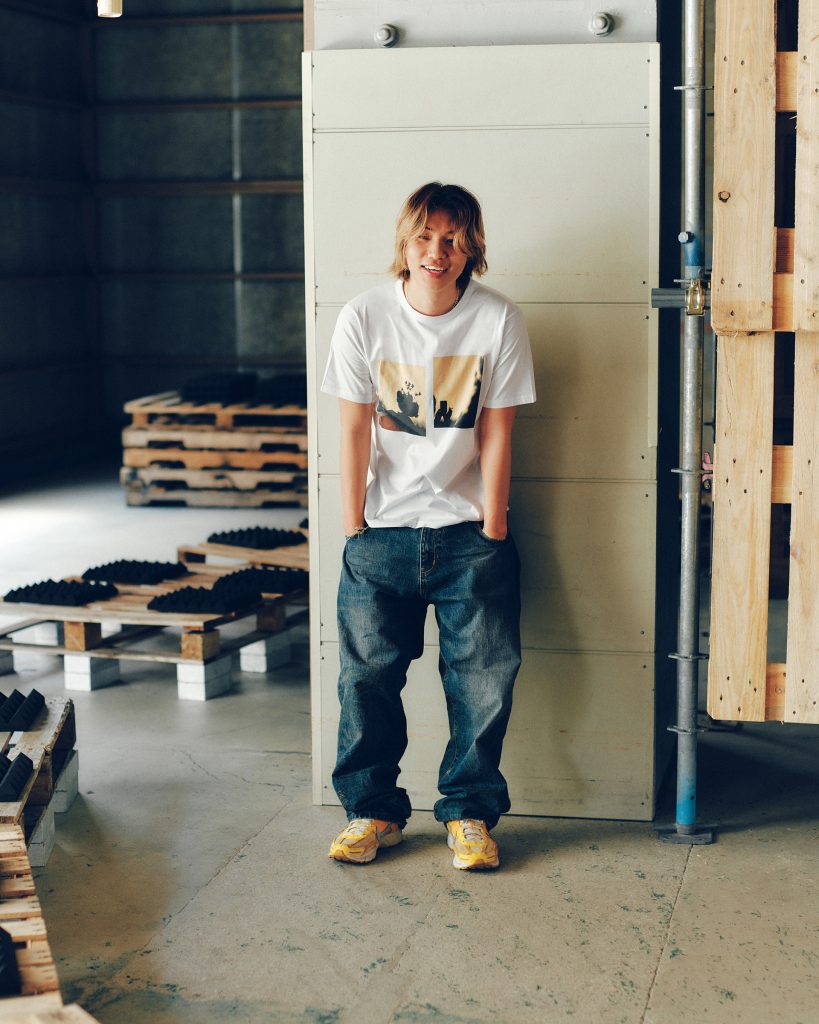 agnès b. Tシャツ "Photo ombres"／agnès b.、その他モデル私物