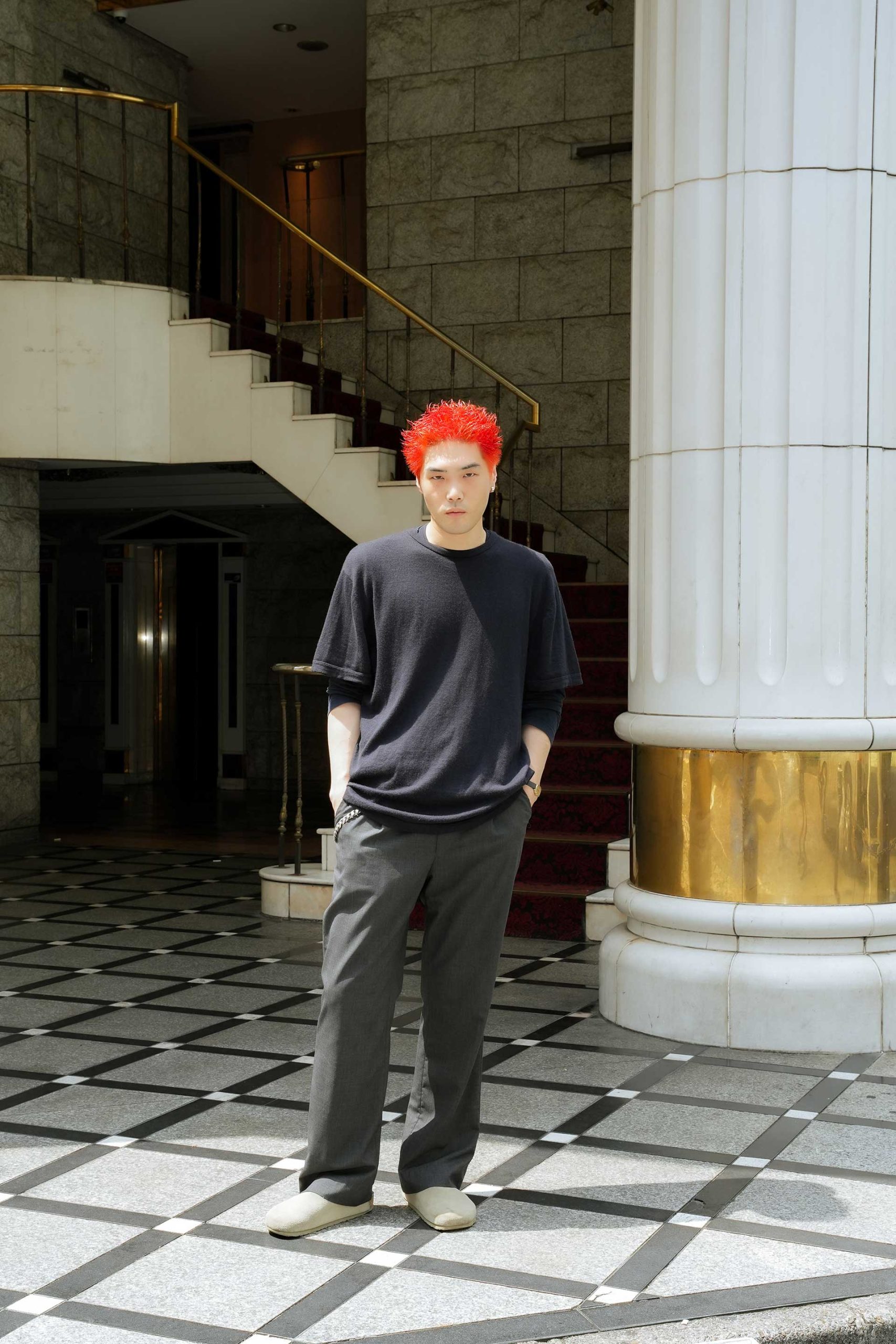 モデル、ショップスタッフの鈴木大志を東京でスナップ | FreshSnaps