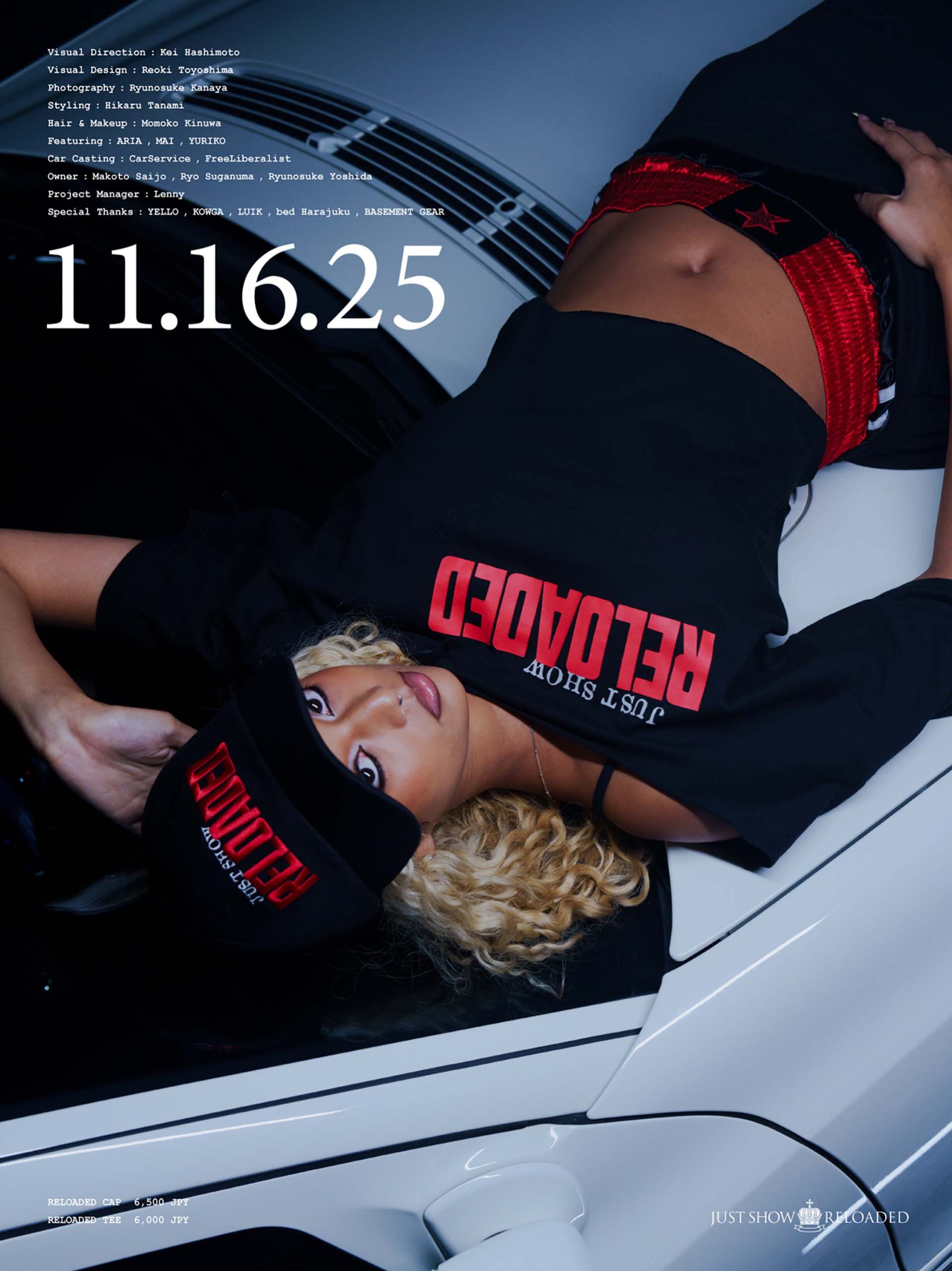 IO Launches “JUST SHOW RELOADED” Merchandise for Yokohama Arena