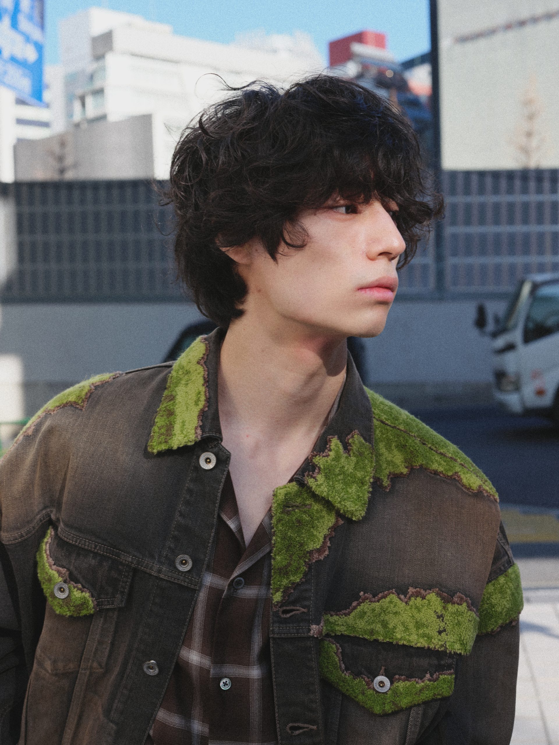 yuki♡スフレブラウス♡グリーン STYLED ON STREET: featuring Yuki | FreshSnaps | Droptokyo