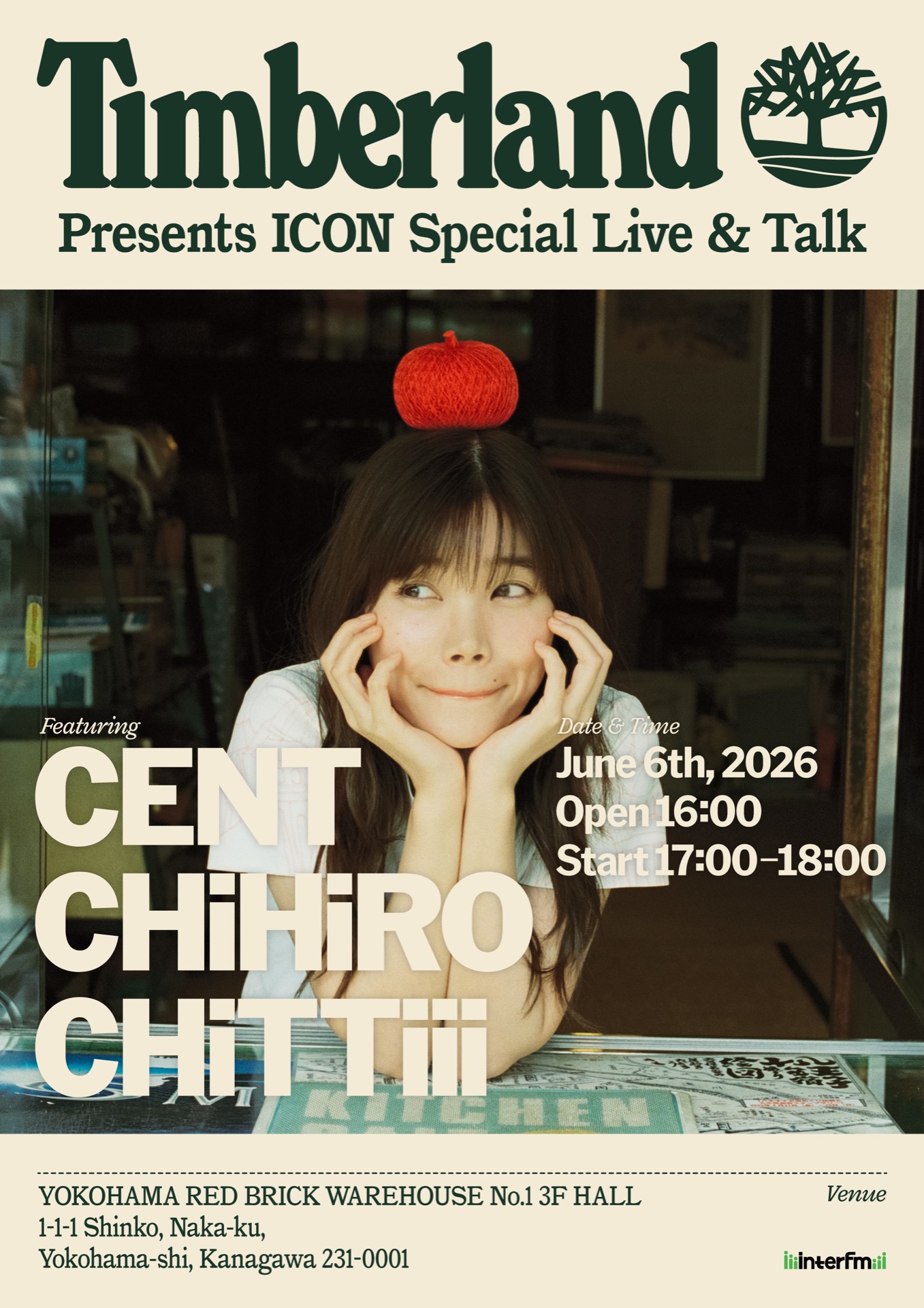 Timberland 26SS with CENT Special Live & Talk Session