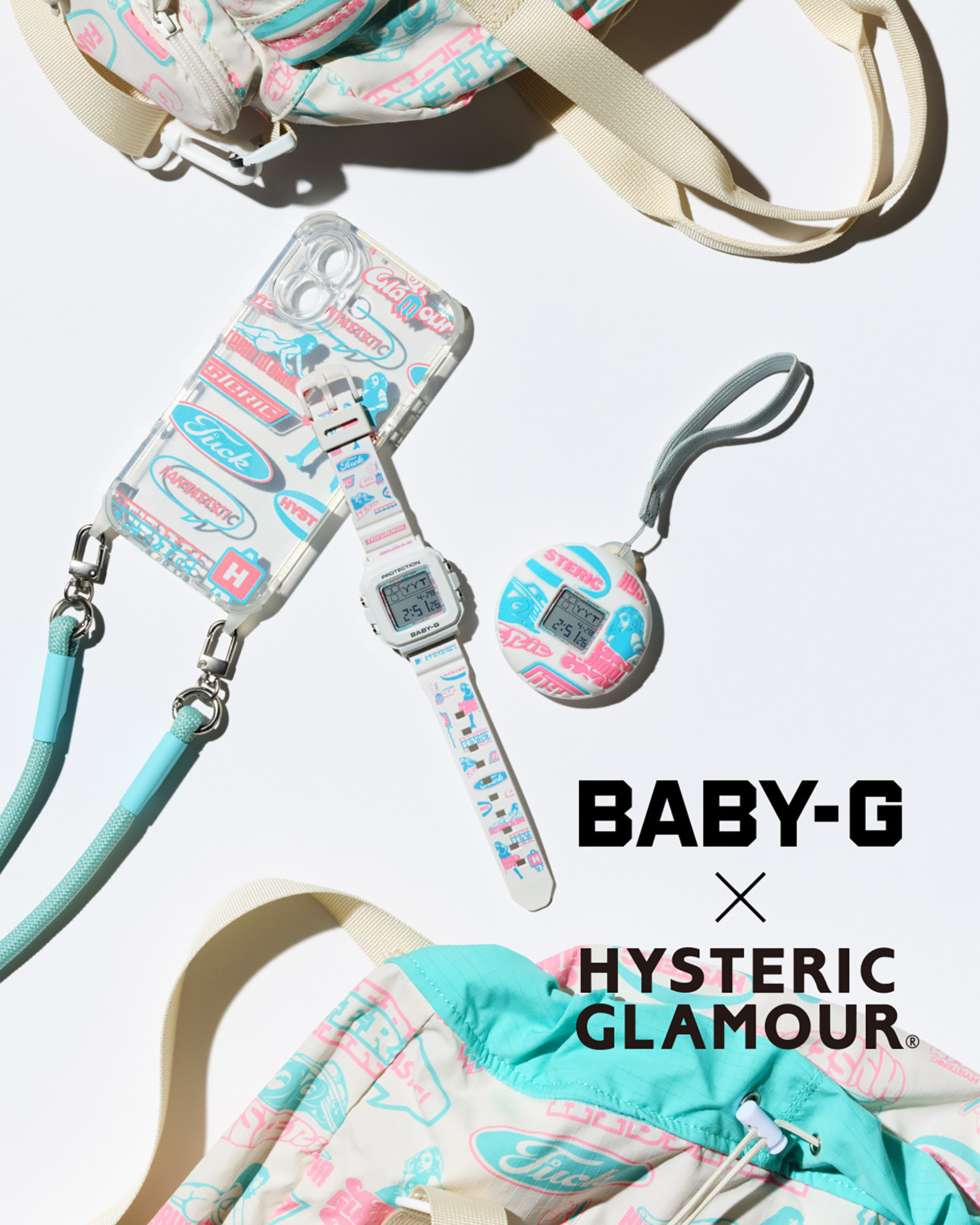 HYSTERIC GLAMOUR x CASIO Releases a Collaborative Model of 
