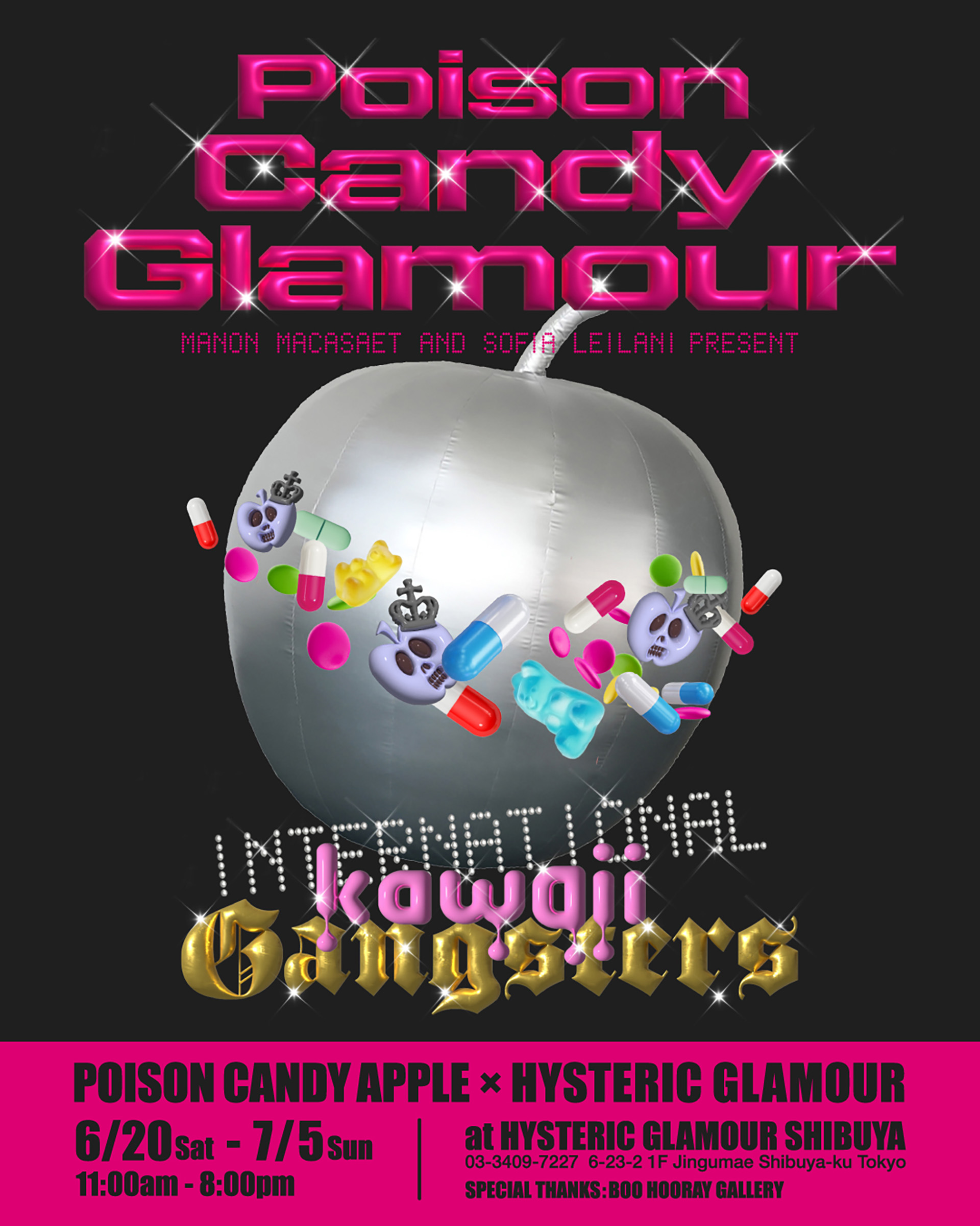 HYSTERIC GLAMOUR x POISON CANDY APPLE Launches Capsule Collection