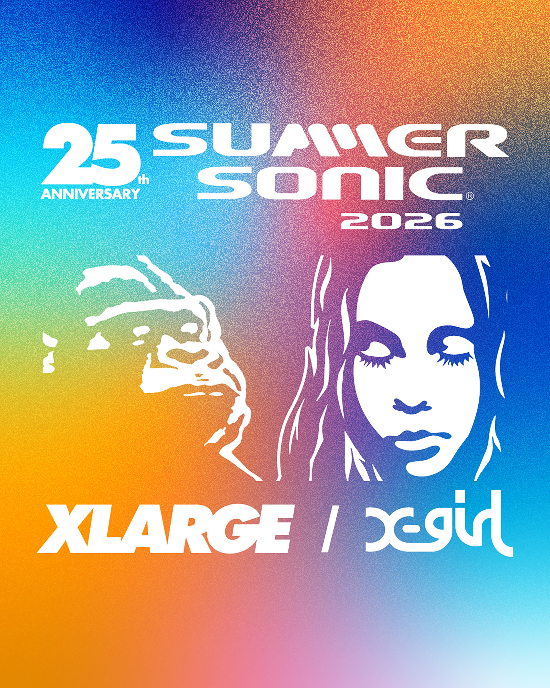 Oli本人着用！ DROPDEAD BABYL サマーソニック XLARGE & X-GIRL Become a sponsor of SUMMER SONIC 2026